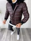 Geaca barbati grena de iarna B7559 60-2