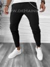 Pantaloni barbati casual regular fit negri B7934 O3-2.3/ 12-5 E