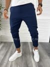 Pantaloni barbati casual regular fit bleumarin B8029 O2-1.1
