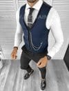 Vesta barbati slim fit bleumarin B8247 132-5 E