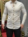 Camasa barbati alba slim fit pentru evenimente B8369 P18-1.2