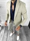 Tinuta barbati smart casual Pantaloni + Camasa + Sacou B9157