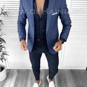 Sacou barbati in carouri slim fit A8740 72-3 E
