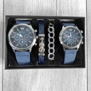 Set ceasuri pentru dama si barbati+bratara B9251