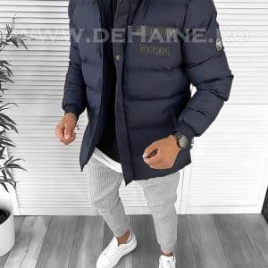 Geaca barbati bleumarin de iarna B9592 Q1-4