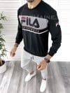 Bluza barbati slim fit neagra B9623 M4-4.3