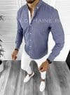 Camasa barbat slim fit bleumarin B9686 7-3.1