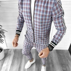 Trening barbati slim fit Pantaloni + Hanorac B9876 P18-3.2