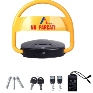 Blocator parcare automat cu telecomanda acumulator solar