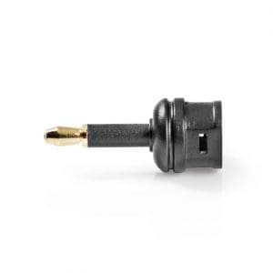 Adaptor audio optic Toslink SPDIF la mini Toslink T-M, Nedis CAGP25930BK