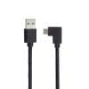 Cablu MYCON USB 3.2 Gen 1 la USB-C unghi 90 grade T-T 0.5m, CON2000