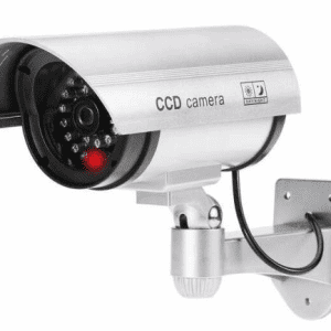 Camera Falsa Dummy de supraveghere cu LED IR Rosu