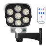 Camera Falsa WW-2178T cu Panou Solar, 77 LED, Senzor de Miscare