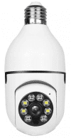 Camera de supraveghere Wifi SOCLU E27 rotatie 360 grade SMART