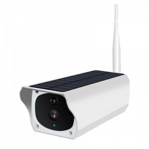 Camera solara HD pentru exterior, microfon si speaker incorporat