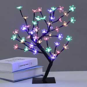CIRES 36 LED MULTICOLOR Copacel cu Flori luminoase