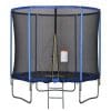 HOMCOM Trambulina elastica pentru Copii si Adulti, cu Plasa de siguranta Φ244cm | Aosom Ro