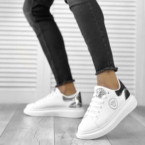 Adidasi barbati casual albi FCL8013 A8-2