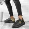 Adidasi barbati casual negri FCL8013 A10-2