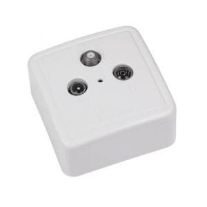 Priza TV aplicata cu 3 porturi Alb SS3-2007