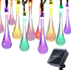 Ghirlanda Solara 20 LED LACRIMA 2,5m Lumina RGB, de Exterior MULTICOLORA