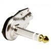 Conector audio de lipit metalic jack stereo 6.35mm tata unghi 90 grade, HICON HI-J63SA05