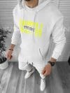 Hanorac barbati alb slim fit K003 P20-1.2