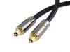 Cablu audio digital Toslink brodat 3m, kjtos7-3