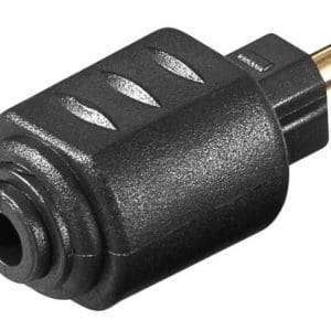 Adaptor mini Toslink la optic Toslink SPDIF M-T, kjtosred09