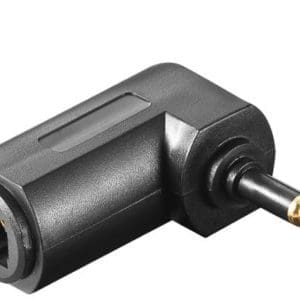 Adaptor audio digital optic Toslink la mini Toslink 3.5mm unghi, KJTOSRED11