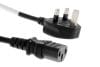 Cablu de alimentare UK la C13 cu siguranta 5A 2m Negru, KPSP2-UK