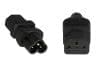 Adaptor IEC C13 la C6 Mickey mouse, kpsr-02