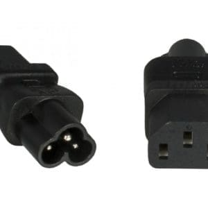 Adaptor IEC C13 la C6 Mickey mouse, kpsr-02