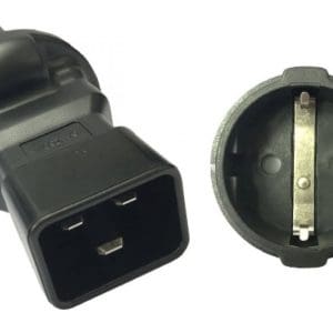 Adaptor Schuko mama la IEC C20 230V 16A, kpsr-03