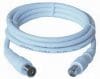 Cablu antena coaxial alb T-M 75 Ohm 20m, KTMF20