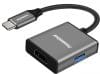 Adaptor USB type C la HDMI 4K30Hz + USB-A, ku31hdmi21