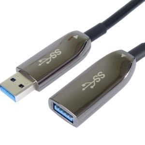 Cablu activ optic prelungitor USB 3.2 Gen1 T-M 50m, ku3opt50