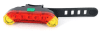Lampa Stop bicicleta QX-W03 7 LED-uri Rosu-Galben