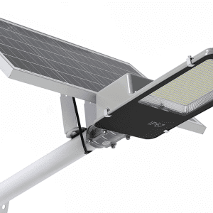 UB Lampa stradala 200W cu panou solar si brat de prindere