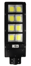 Lampa stradala 8 COB cu panou solar 200W telecomanda