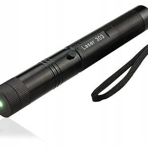 Laser Verde LED 303 Puternic cu RAZA 1KM 2 capete