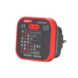 Tester priza 230V AC UT07A-EU UNI-T, MIE0270