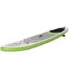 HOMCOM Placa SUP gonflabila cu Accesorii incluse, Stand Up Paddle pentru Adulti si Adolescenti, 305x80x15cm Verde si Alb