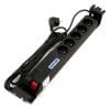 Prelungitor rackabil 19″ 2U cu 5 x Schuko 5m Negru Acar 504, ppacar5rack