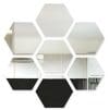 Set 12 Oglinzi Design Hexagon MARI 20×23 – Oglinzi Decorative Acrilice Cristal – Diamant – Fagure 12 bucati/set