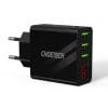 Incarcator priza 3 x USB-A 3A cu afisaj digital, Choetech C0027