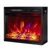 Art Flame Semineu Lorance Incorporabil Negru din Metal 470*585*180