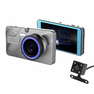 Camera Auto Dubla 4 LED