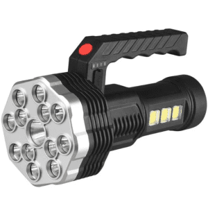 Lanterna LED cu Lumina Frontala si Laterala 13 LED Reincarcabila USB
