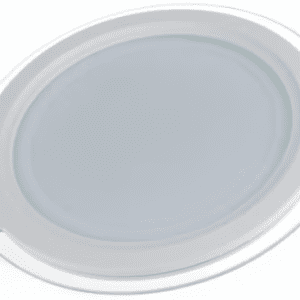 Aplica Rotunda 12W Led MAT incastrabila in tavan fals si rigips margine sticla